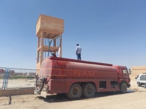 قسم المياه يوجه صهاريج المياه لتغذية أحياء ناحية الهول بمياه الشرب