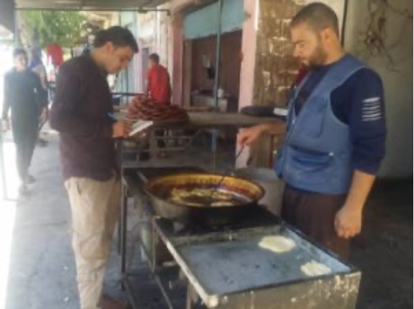 جولات لدائرة الصحة التابعة لبلدية الشعب في ناحيه تل حميس