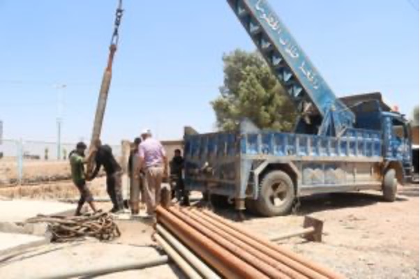 تنزيل غطاستين في مجموعة تل أيلول ومجموعة الكهرباء في الدرباسية