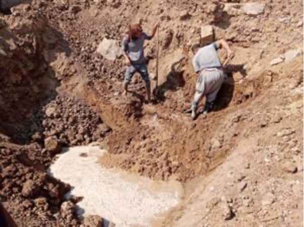 جهود لإصلاح الخط المغذي من محطة السفان في ناحية ديرك