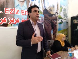 اجتماع جماهيري في ناحية الشدادي